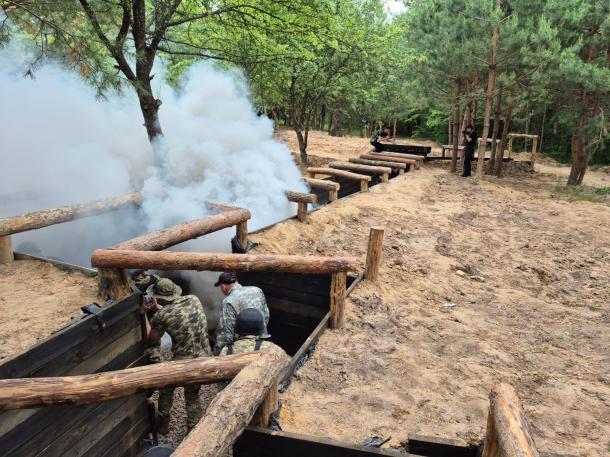 Групове практичне заняття з тактичної підготовки на полігоні НАВС Фото 2