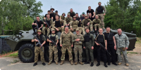 Групове практичне заняття з тактичної підготовки на полігоні НАВС