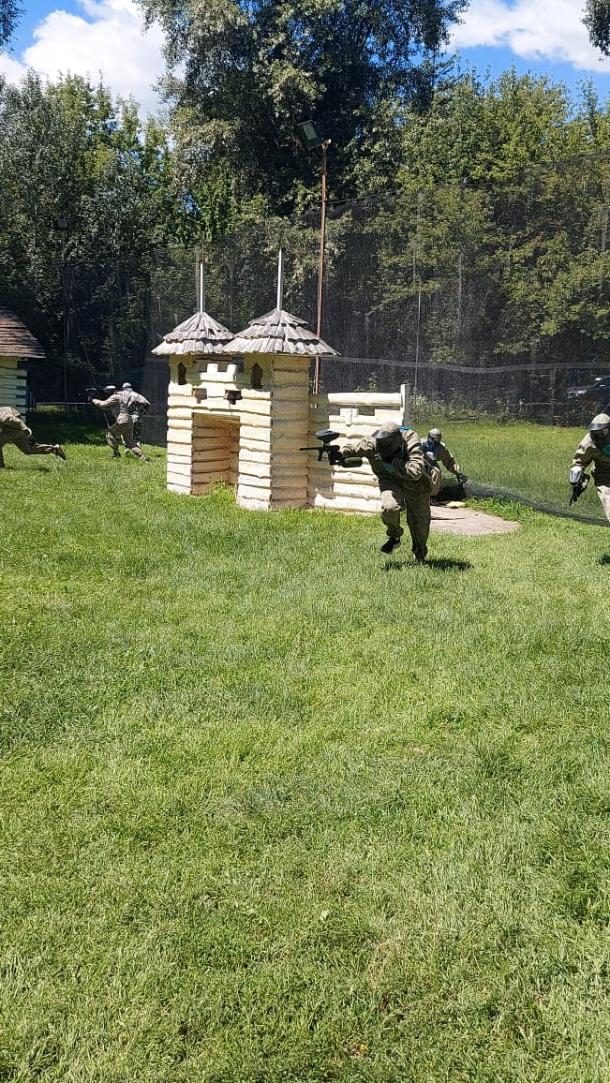 Практичне заняття з пейнтболу в рамках тактичної підготовки слухачів КЦППП Фото 4