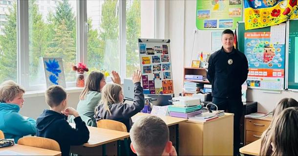 Профорієнтаційна зустріч викладачів НАВС з учнями Київського ліцею № 281 Фото 2