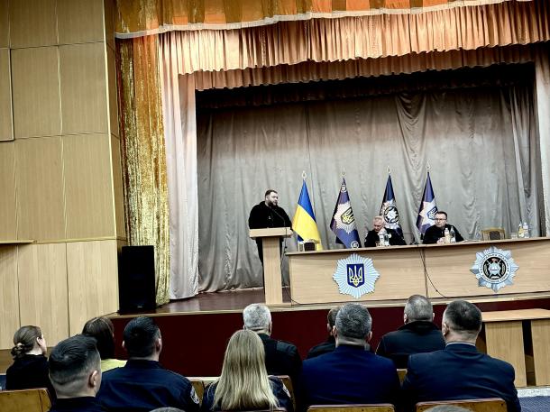 Ректор НАВС відвідав Київський центр первинної професійної підготовки Фото 2