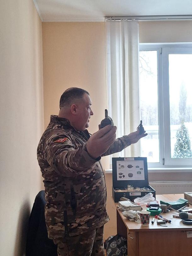 Заняття з мінної безпеки для курсантів 4 курсу Фото 2