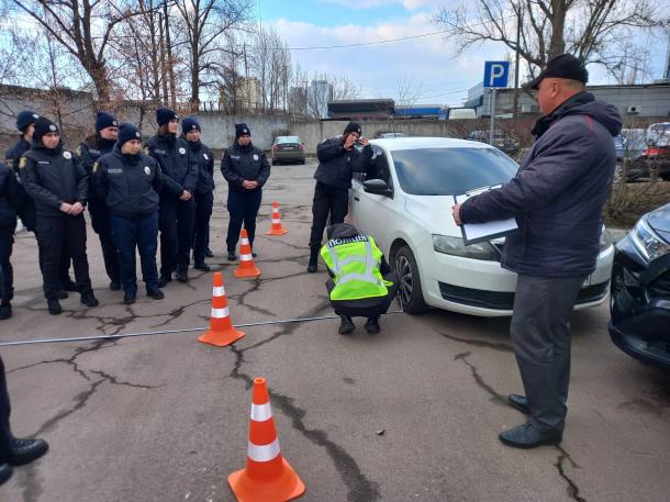 Дії патрульного при прибутті на місце ДТП Фото 1