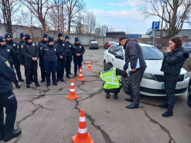 Дії патрульного при прибутті на місце ДТП Фото 1