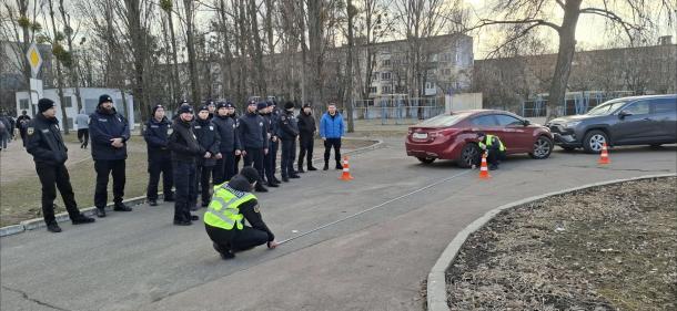 Дії патрульного при прибутті на місце ДТП Фото 1