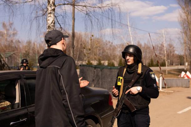 Навчання на блокпості в умовах бойових загроз Фото 1