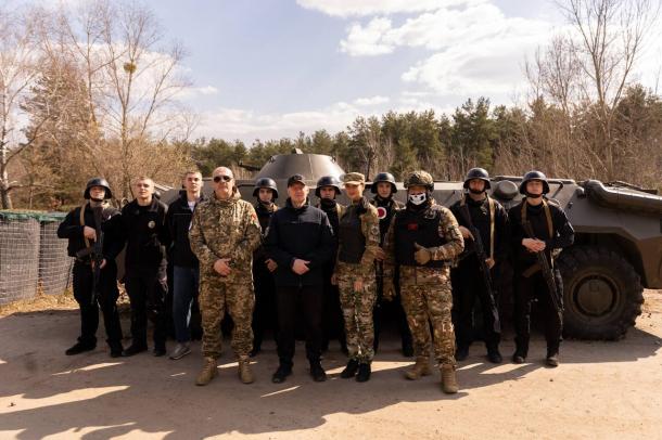 Навчання на блокпості в умовах бойових загроз Фото 1