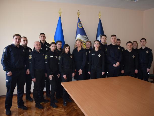 Зустріч з інспектором сектору дотримання прав людини Фото 1